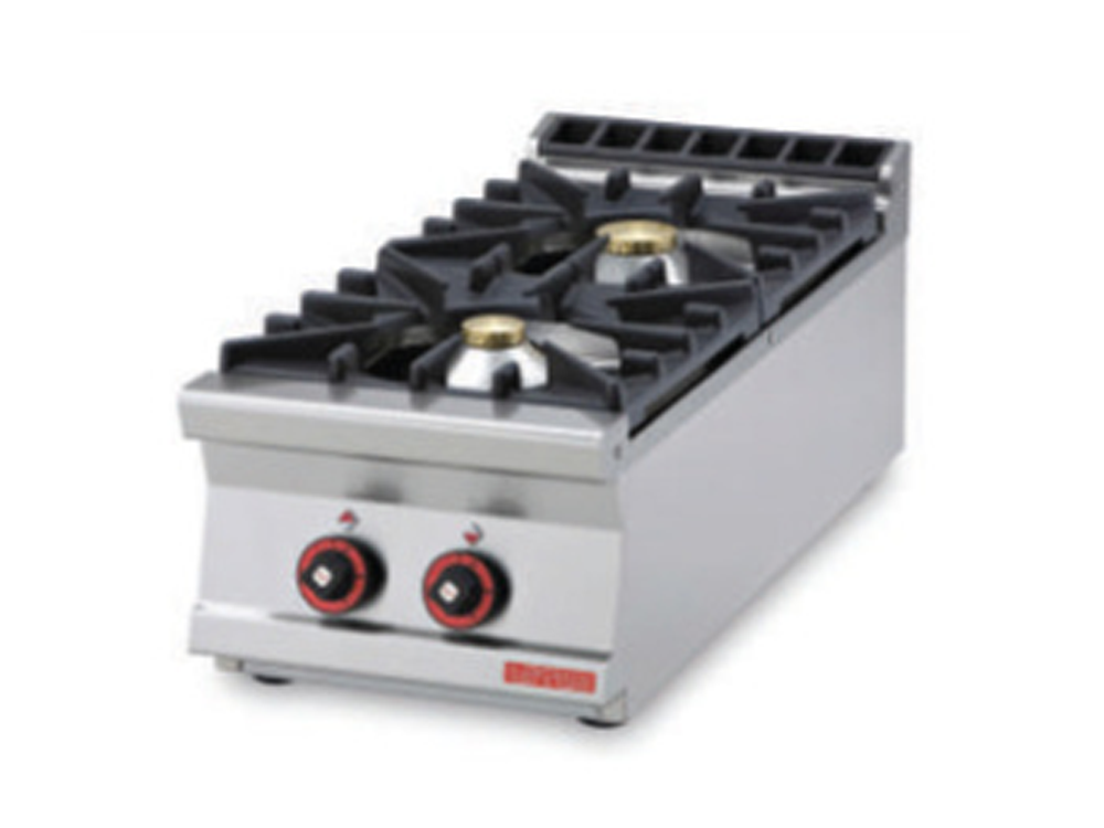 2 Burner Table Top Cooking Range